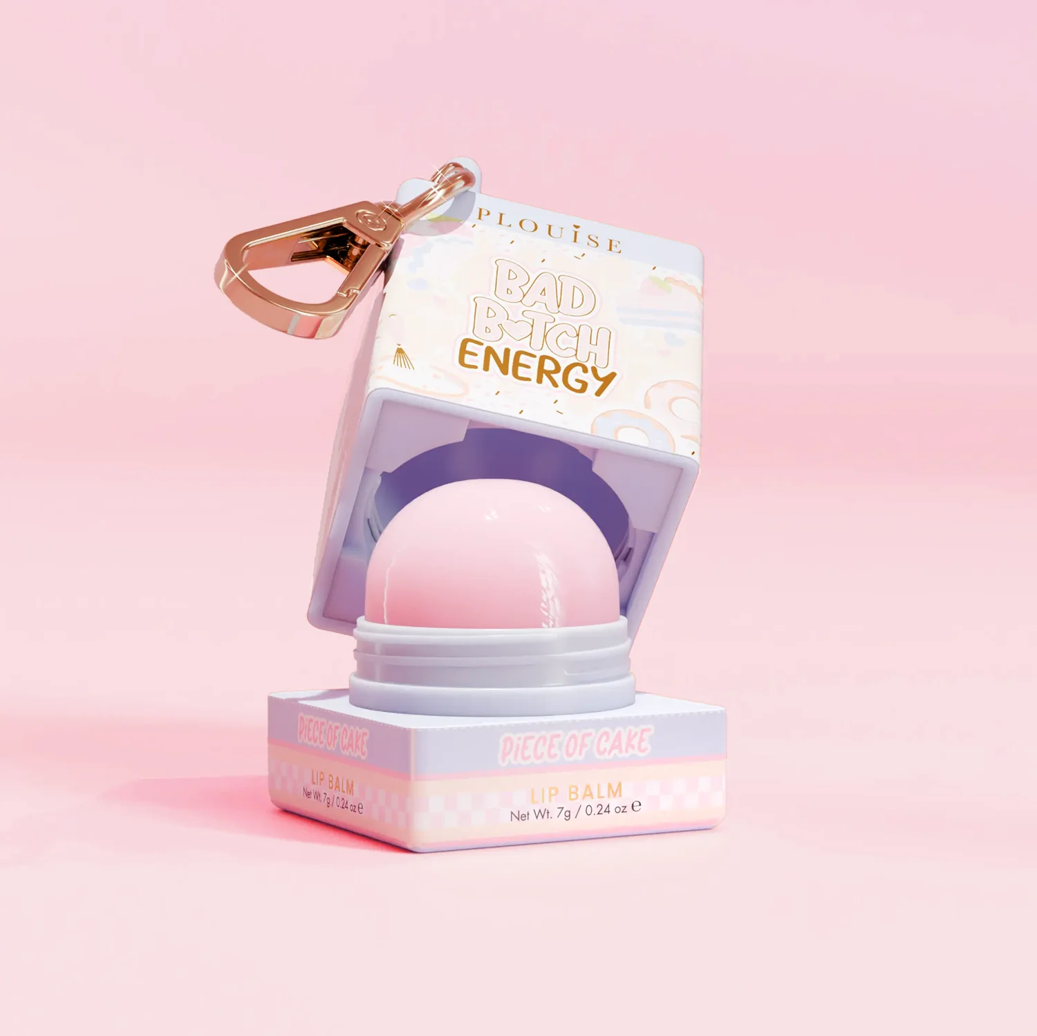 Bad Bitch Energy Keychain Lip Balm - Image 3