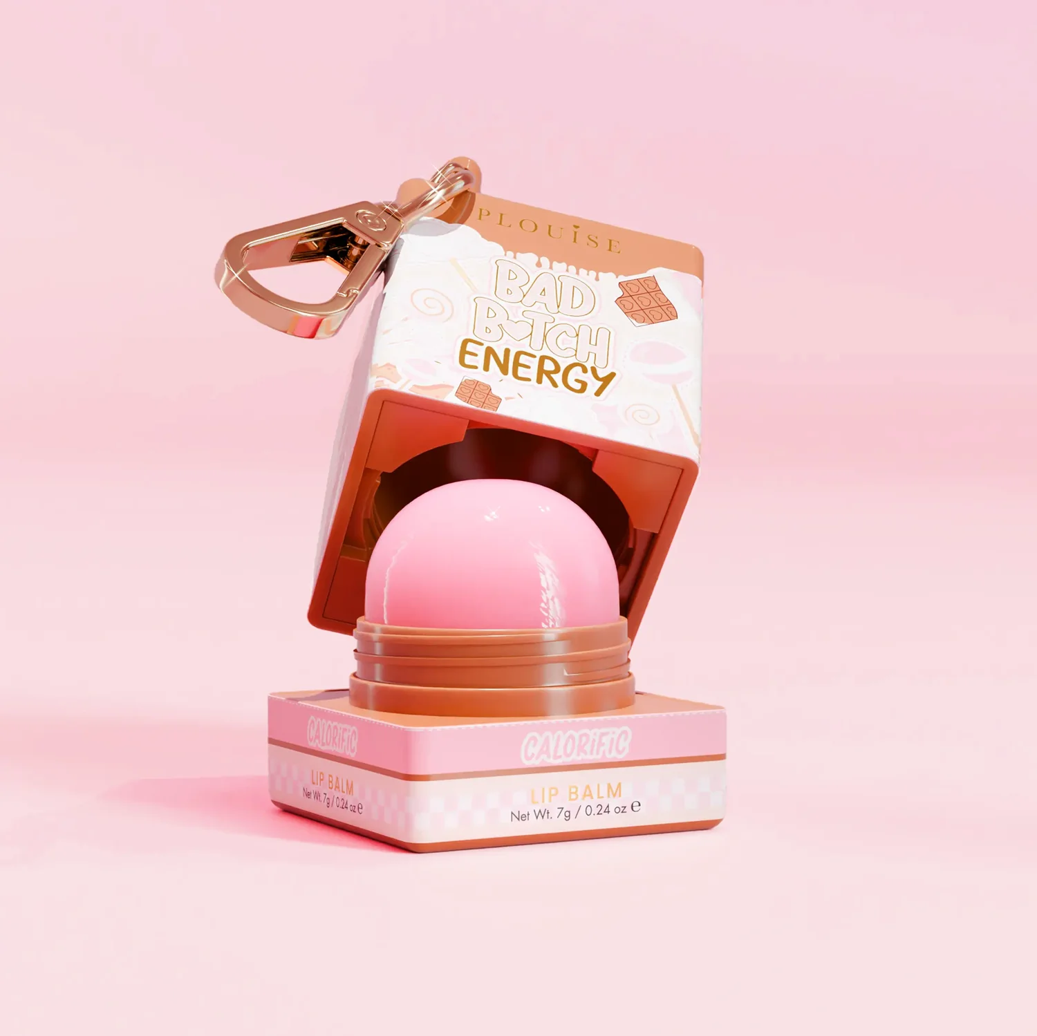 Bad Bitch Energy Keychain Lip Balm - Image 4