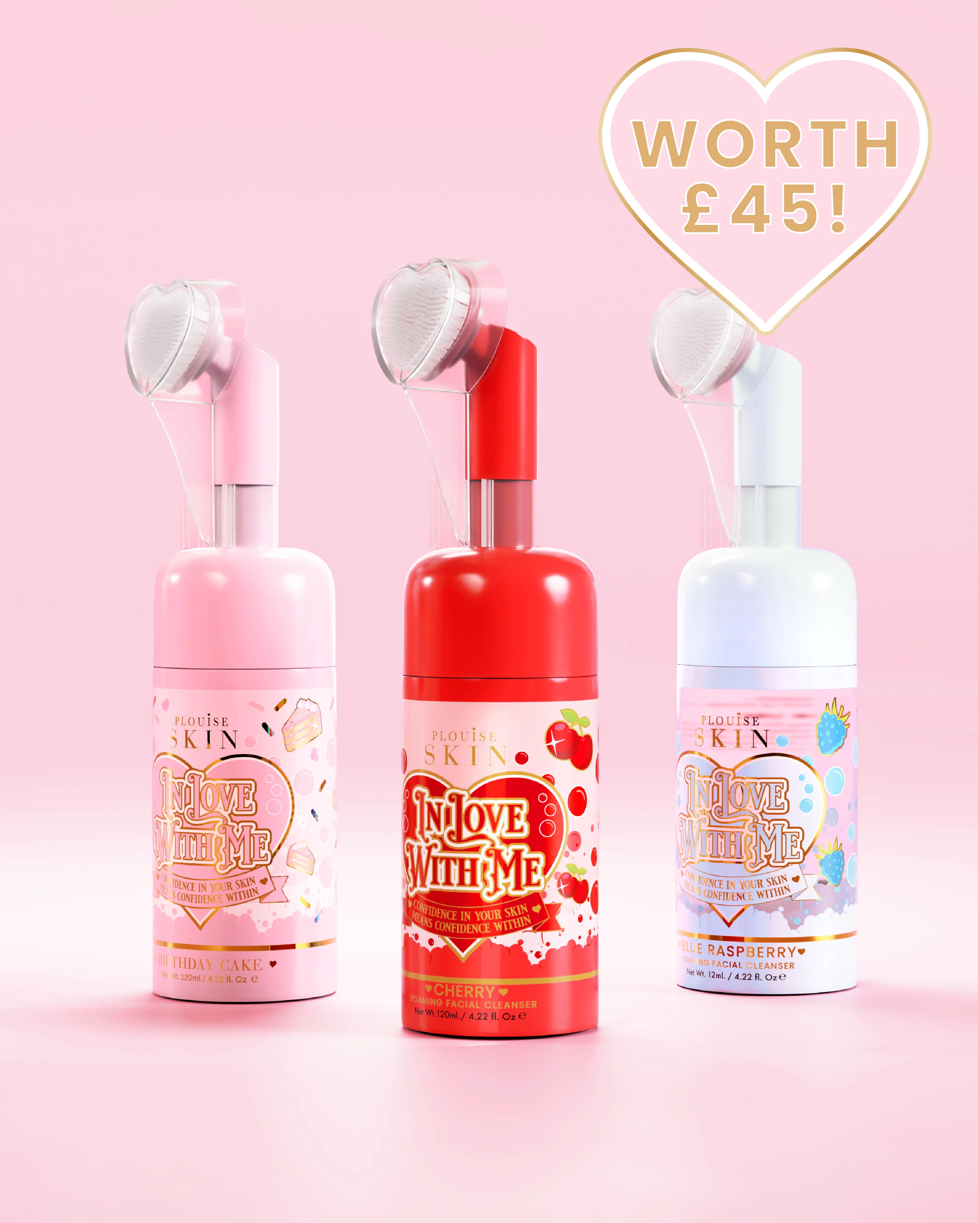 Foam & Glow Cleanser Trio