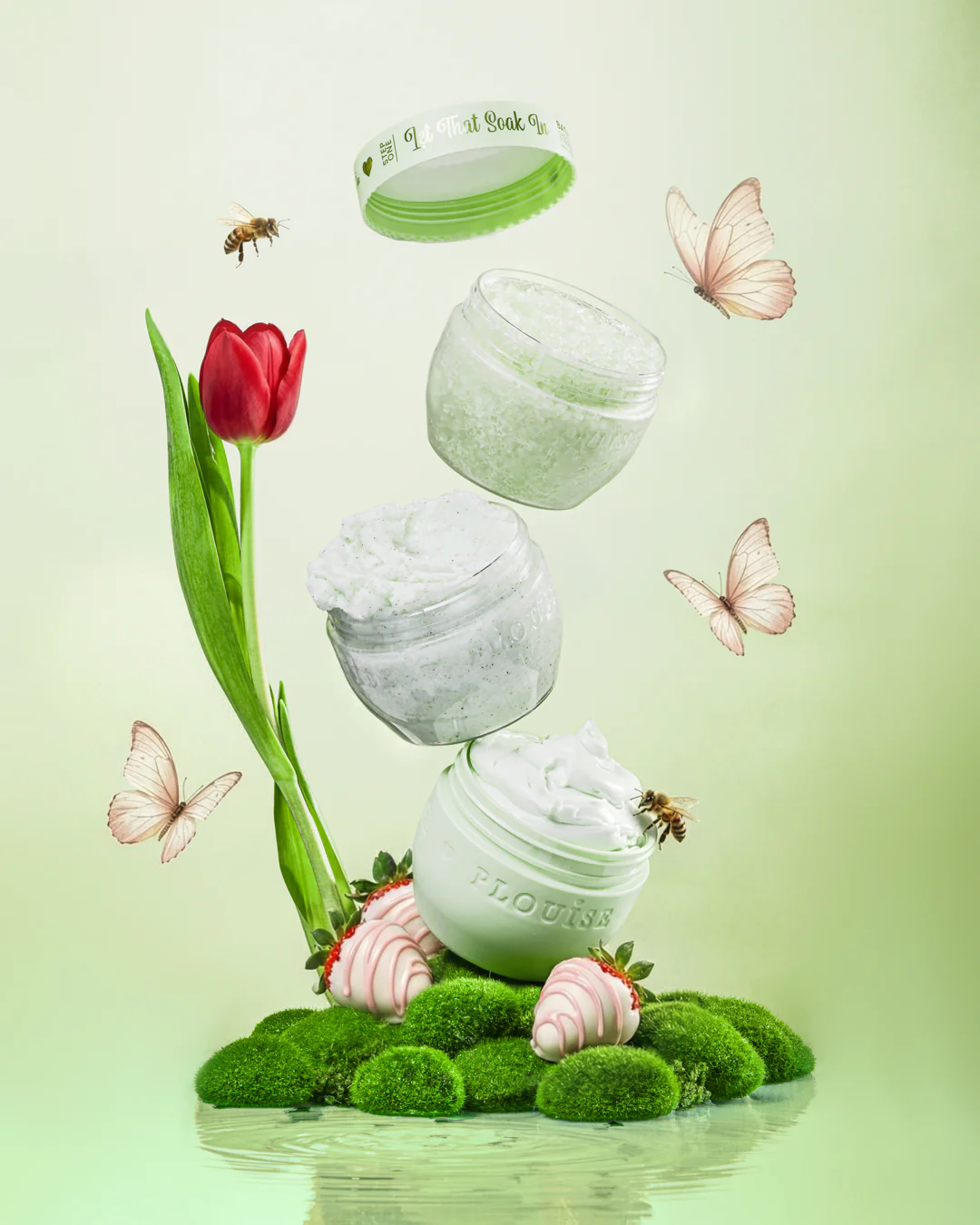 Hop Into Self-Care Body Butter, Body Scrub & Bath Salts Set