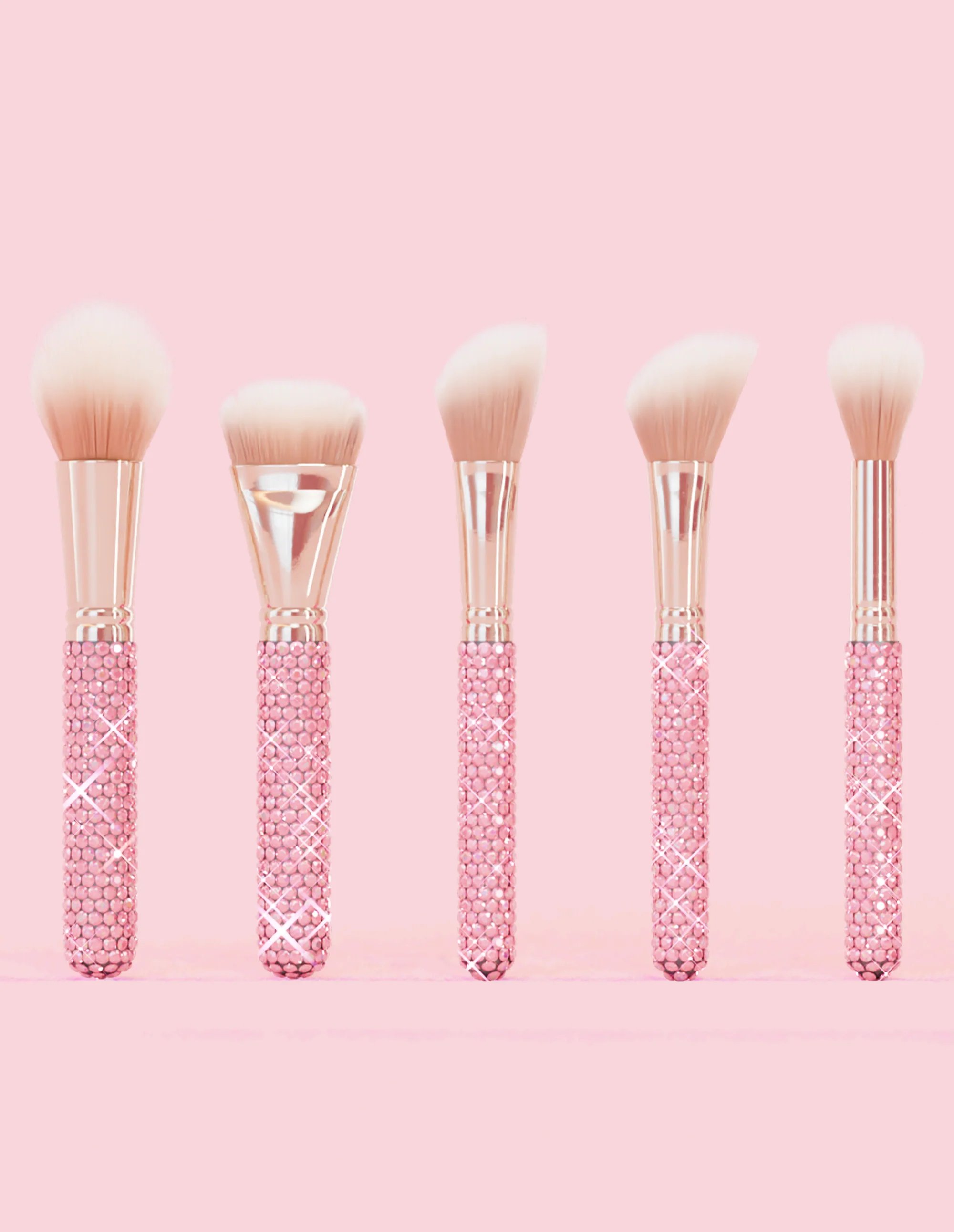 Crystal 20 Piece Makeup Brush Bundle - Image 3