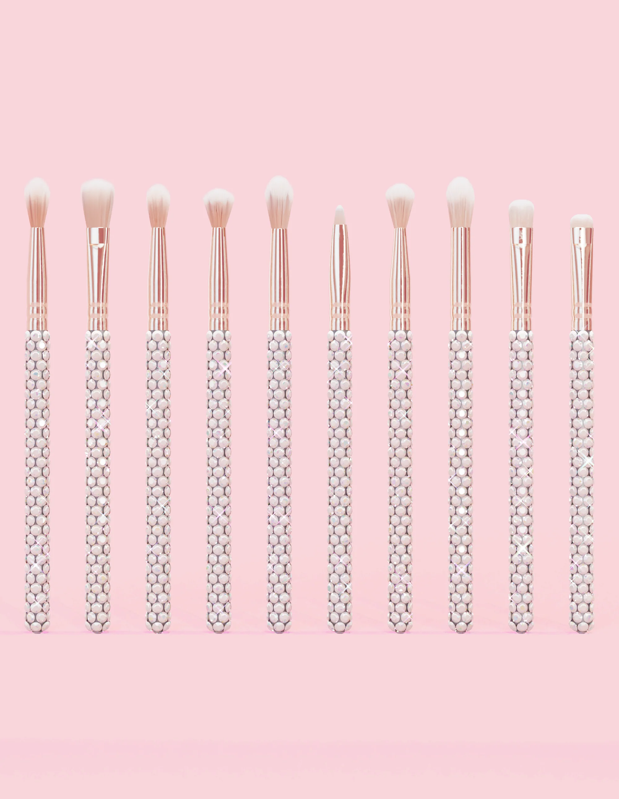 Crystal 20 Piece Makeup Brush Bundle - Image 4