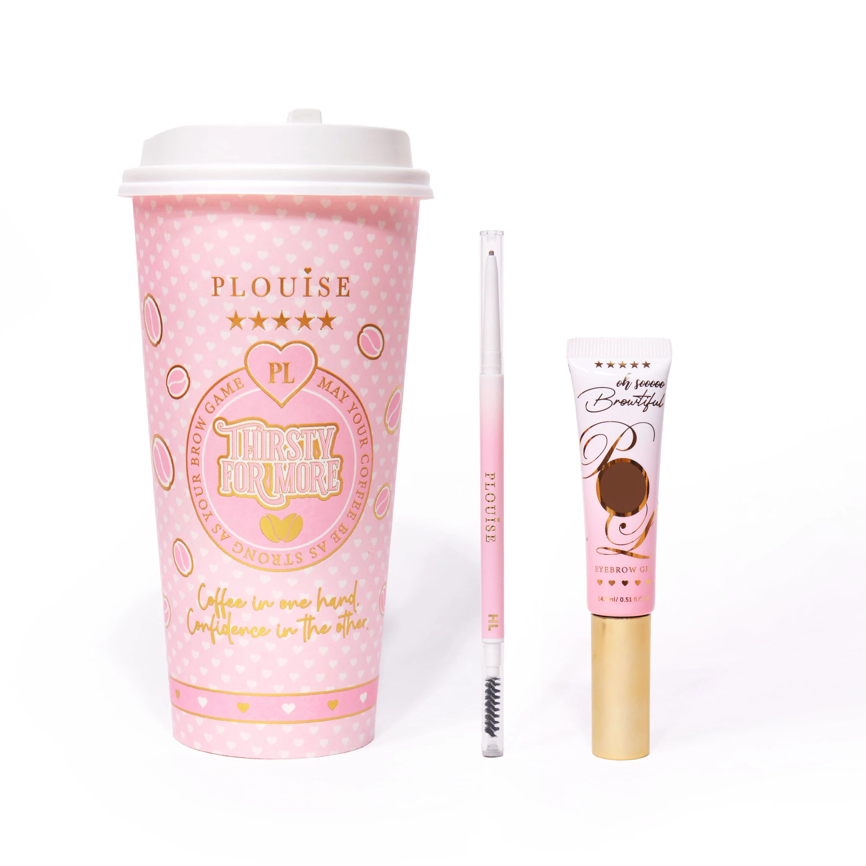 Eyebrow Gel & Eyebrow Pencil With Brush Set - Image 3