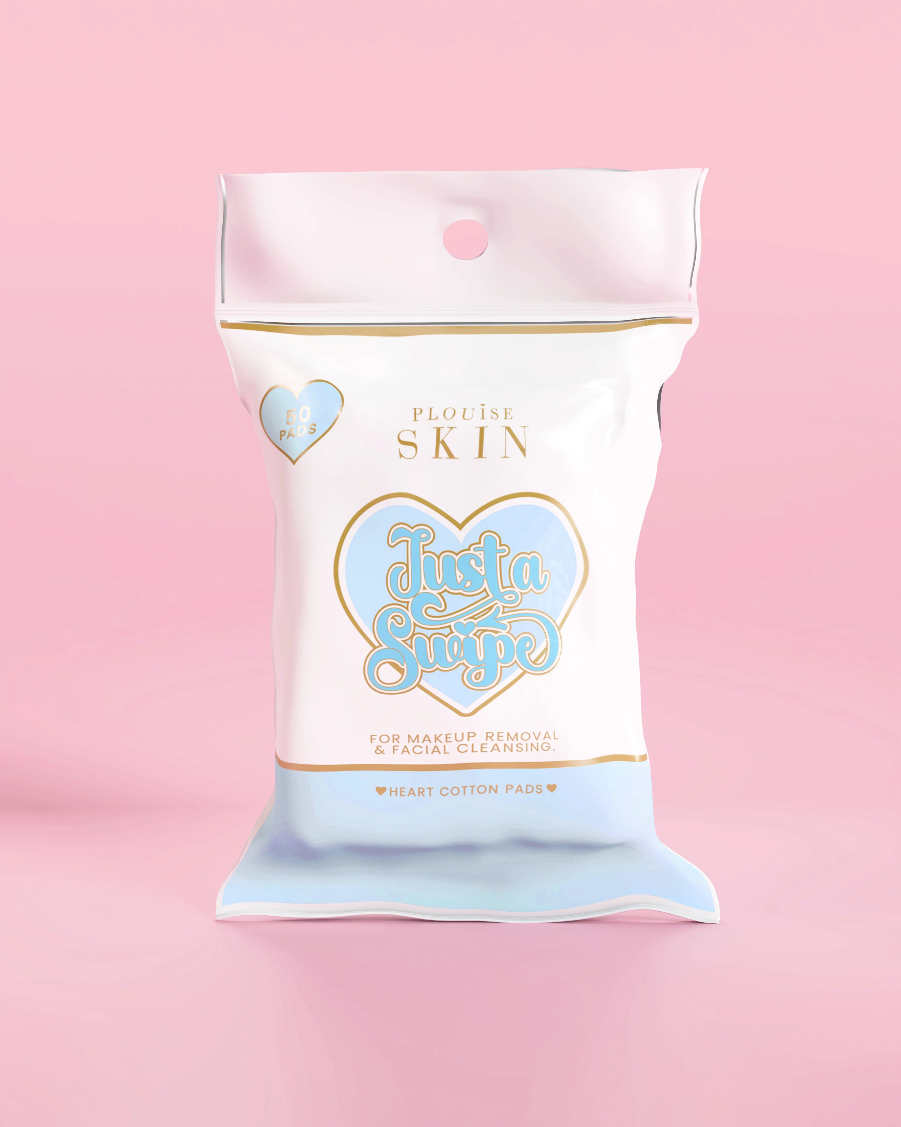 Just A Swipe Heart-Shaped Cotton Pads - Image 3