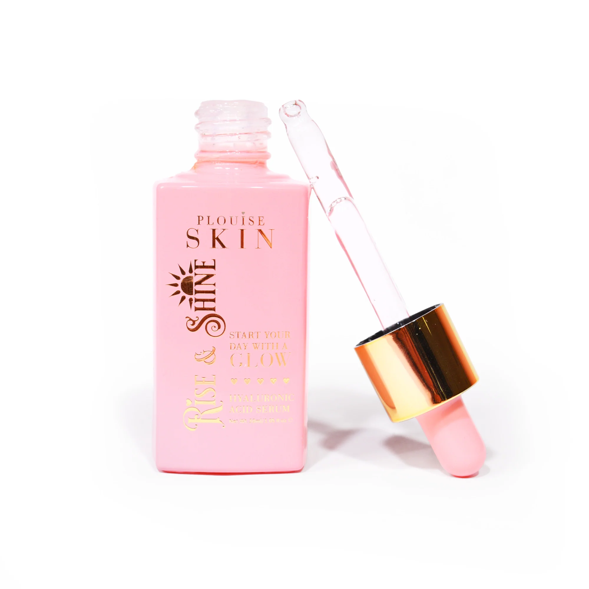 Rise & Shine Unscented Hyaluronic Acid Serum - Image 2