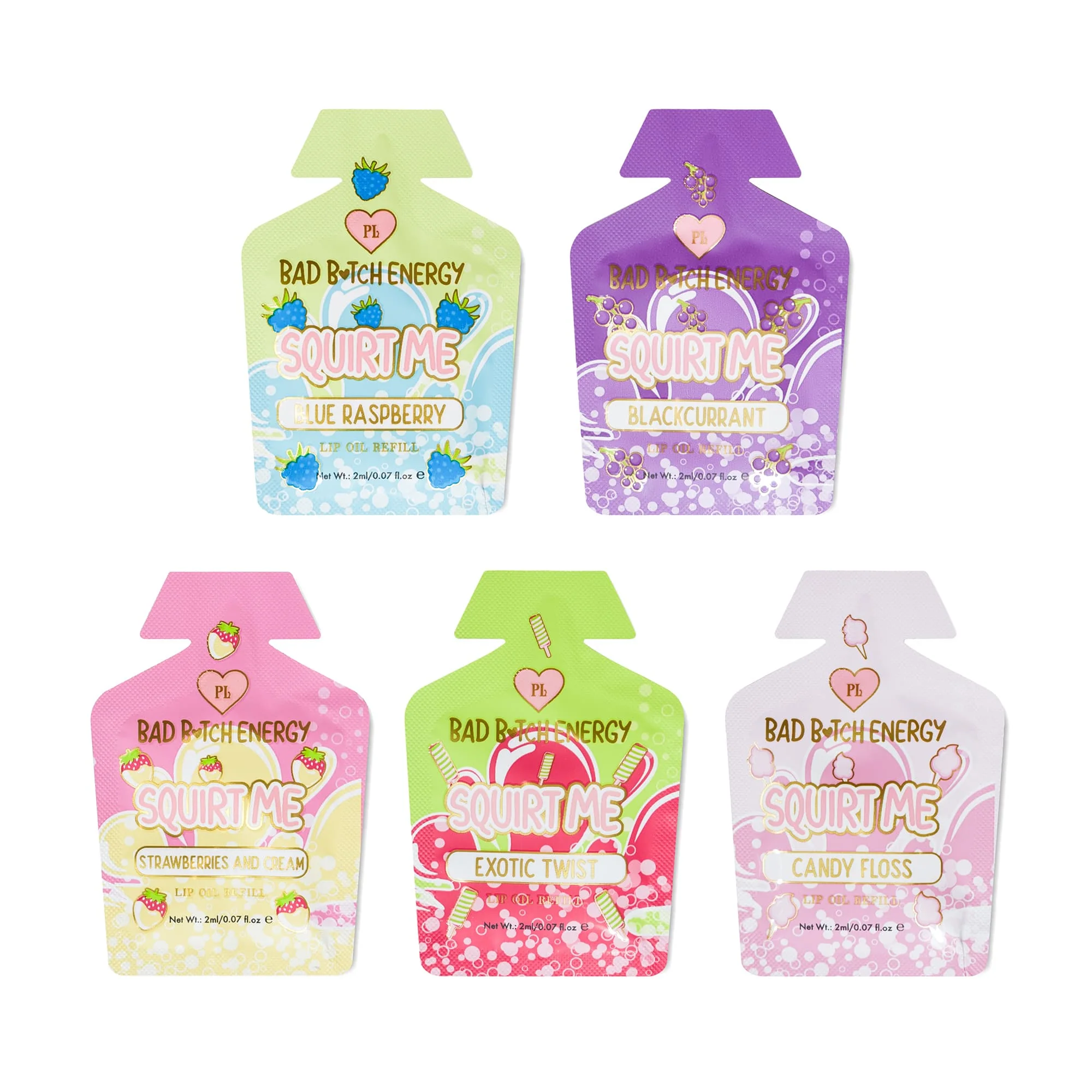 Squirt Me Lip Oil Refill Sachet Packs 2ml - Image 7