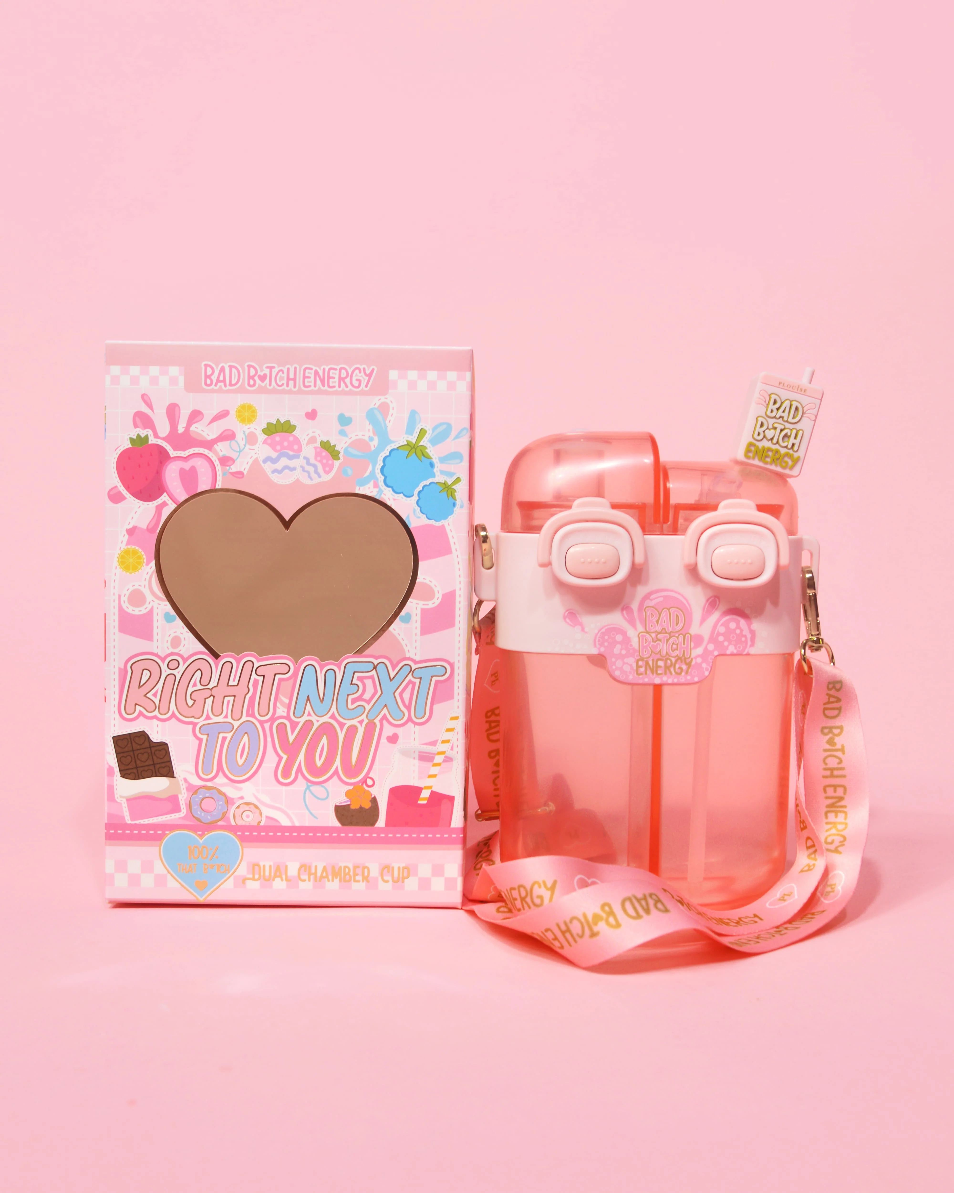 Right Next To You Duo Bad Bitch Water Bottle - 780ml