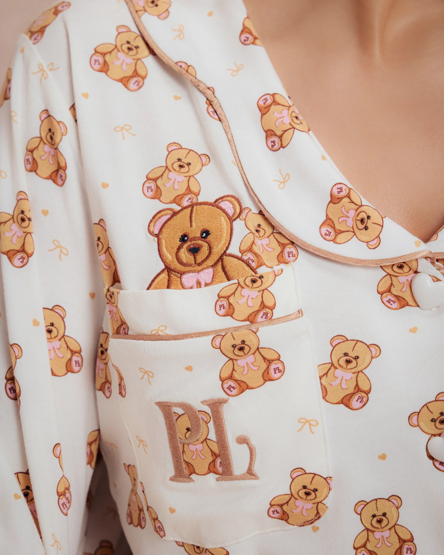 Women's Teddy Bear Pyjamas - Image 6